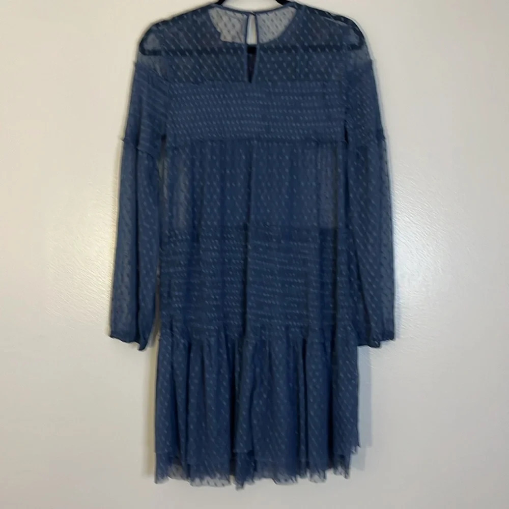 Maeve | Anthropologie Sarama embroidered swiss dot tunic dress Women’s size XS - Picture 8 of 13